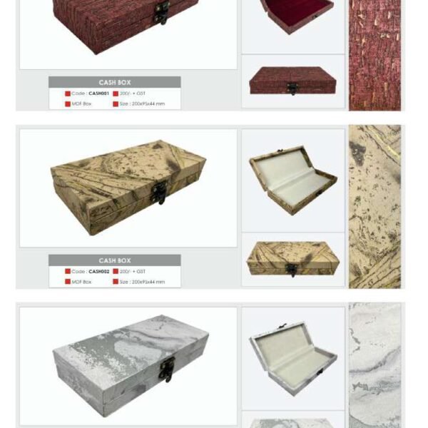 Premium MDF Cash Box